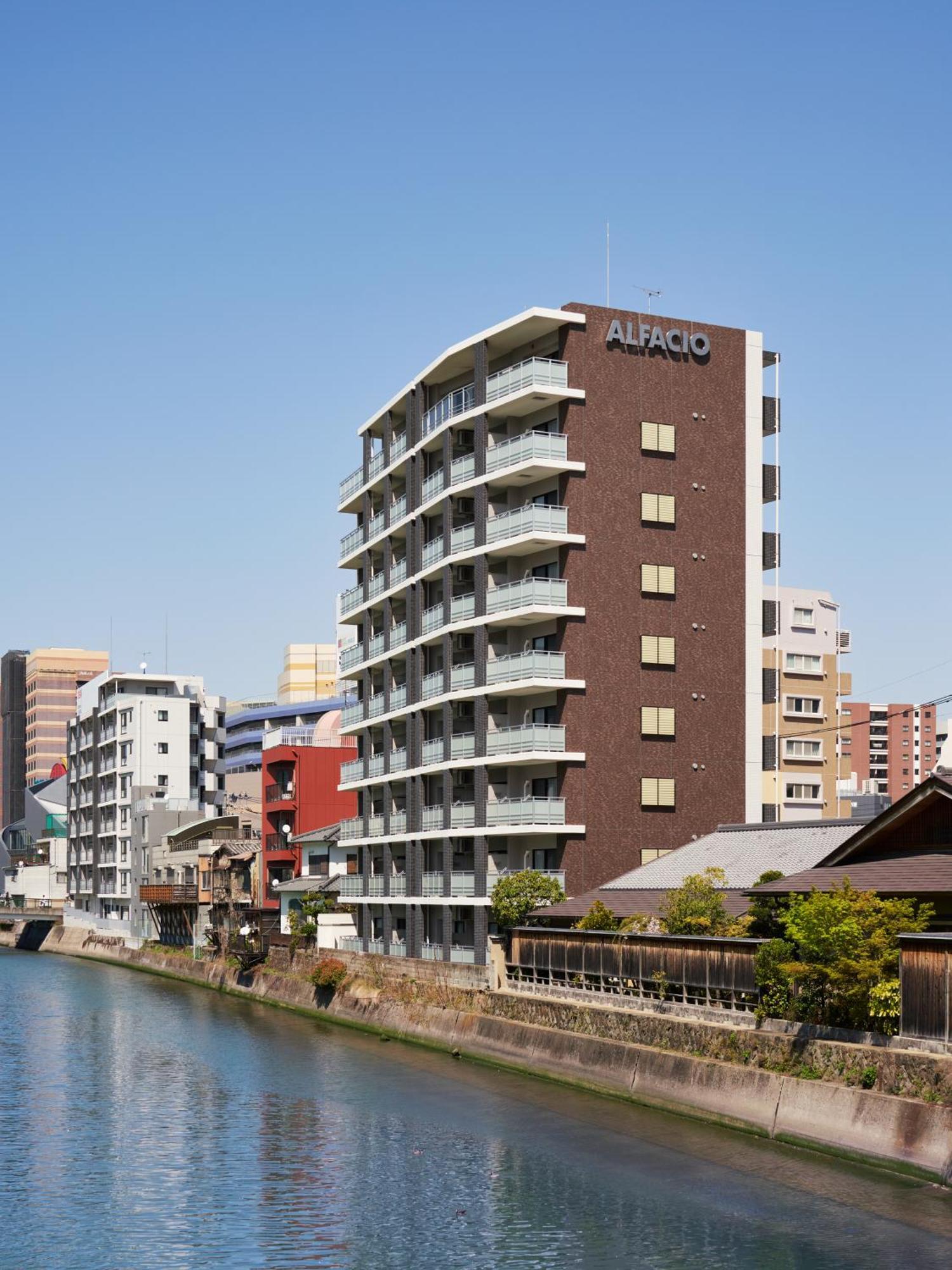 Alfacio Riverside Stay Hakata Фукуока Екстер'єр фото