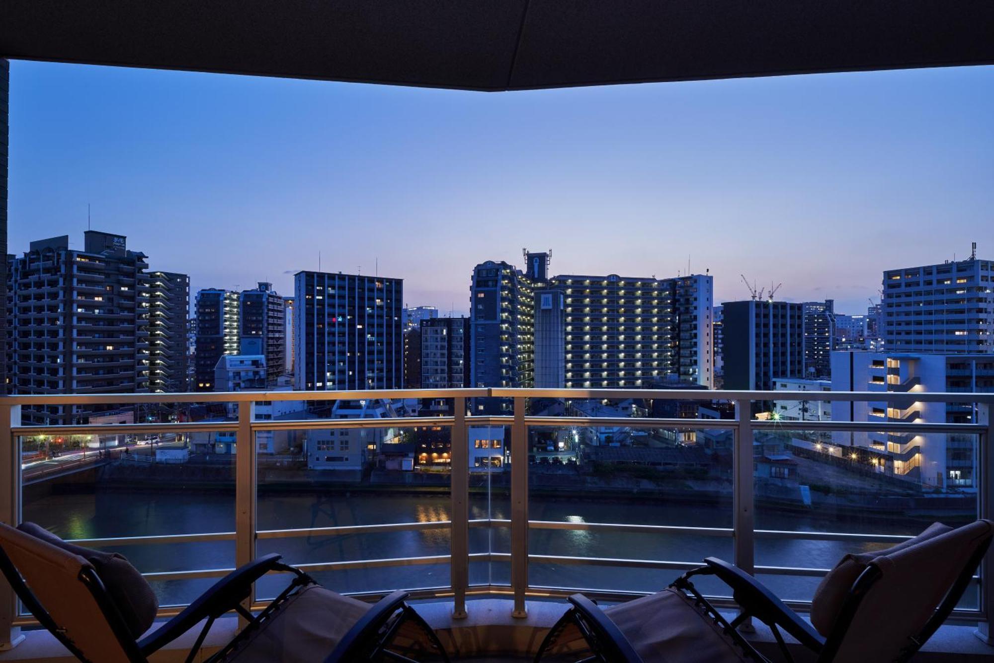 Alfacio Riverside Stay Hakata Фукуока Екстер'єр фото
